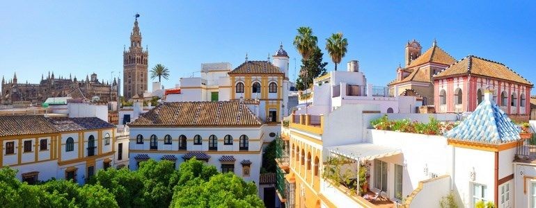 Ruta en coche de málaga a sevilla y Faro