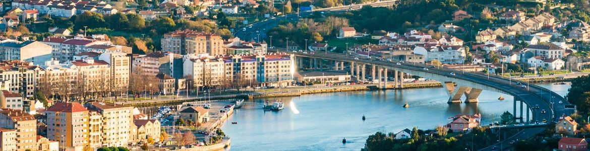 Vista panorámica de Pontevedra