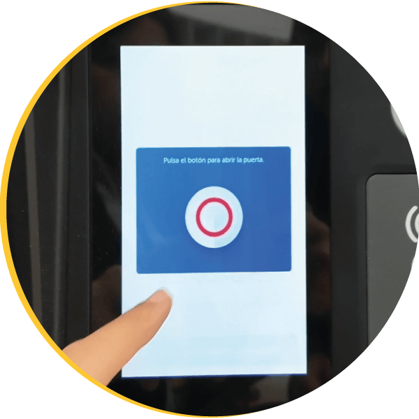 3. Επιβεβαιώστε το άνοιγμα πατώντας τη θυρίδα