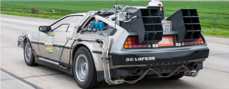 DeLorean de Regresso ao Futuro