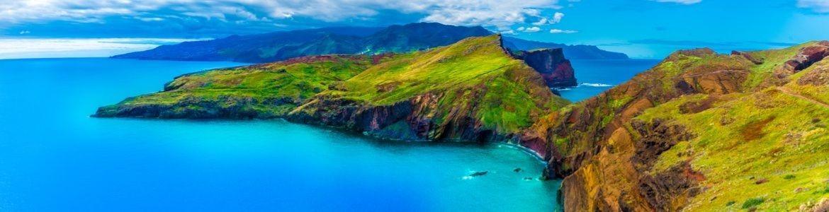 Panorámica de Punta San Lorenzo en Madeira